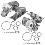 Twin Upgrade Turbocharger TD03 Fits N54 335XI 335IS 3.0L 2007-2013 New. Price: $425.98.