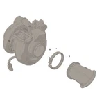 4089883 Turbocharger V Band Clamp For Cummins New. Price: $115.42.