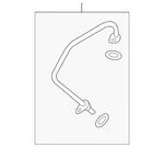 Genuine Ford Turbocharger Oil Line FC3Z-6B689-B New. Price: $58.37.