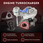 Turbo Charger GT15 0.35A/R For Motorcycle Atv Bike Small Engine 2-4 Cyln Us New. Price: $124.89.