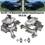 Pair Of Turbochargers For 2014-2017 Maserati Ghibli Quattroporte Q4 3.0L New. Price: $851.75.
