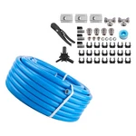 3/4" Compressed Air Line System Shop Piping Tubing Kit Rapid Set New. Price: $120.29.