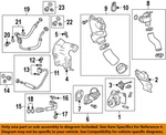Gm Oem 16-26 CT6 Engine Turbocharger Components-water Hose Assy Bolt 11611176 New. Price: $49.96.