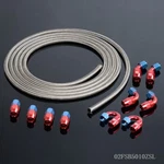 AN10 Stainless Steel Braided Oil Fuel Line Fit For Hose End Adaptor Kit 5 Meters New. Price: $74.16.