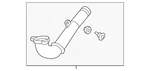 Genuine Audi Inter-cooler Hose 04L-145-762-CC New. Price: $197.99.