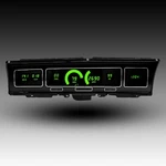 Intellitronix Green Led Digital Gauge Cluster Set For 68 Chevy Caprice / Impala New. Price: $507.05.