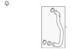 Genuine Audi Inter-cooler Hose 80A-145-673-T New. Price: $184.80.