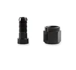 Earls Auto-crimp Straight Hose End -4 Black Anodized Aluminum Fitting New. Price: $14.03.