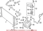 Genuine Oem Mopar Upper Radiator Coolant Hose For Jeep Cherokee New. Price: $89.06.