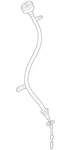 Genuine Volkswagen Tube 03L-103-634-Q New. Price: $119.16.