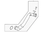 Genuine Ford Turbocharger Outlet Tube ML3Z-6F073-B New. Price: $267.30.