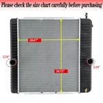 Radiator 04-07 Ford F650 F750/ 97-09 International Harvester 4900 4100 4400 New. Price: $229.00.