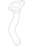 Genuine Audi Return Line 03G-145-736-F New. Price: $93.54.