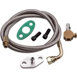 Turbo Oil Feed Line Kit T3 T4 T60 T61 T70 1/8 Pnt 90 Degree 41" New. Price: $19.99.