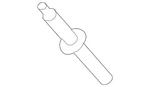 Genuine Ford Turbocharger Wastegate Actuator Ball Pin W716417-S439 New. Price: $8.70.