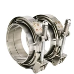 2 X Inch Quick Release V Band Clamp With Female Flanges 304 Stainless ... New. Price: $52.68.