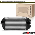 Aluminum Air Cooled Intercooler For Hyundai Sonata 2015 2016 2017 L4 2.0L Turbo New. Price: $140.99.