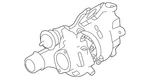 Genuine Nissan Turbocharger 14411-6HT1A New. Price: $5883.04.