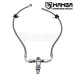 Mamba Ptfe Turbo Oil Feed Line Fits 12 13 Bmw N63A V8 4.4L 550I X6 11427634679 New. Price: $114.95.