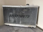 2004-2007 Subaru Sti Wrx Mishimoto Oem Aluminum Racing Radiator W/ Fans R1 Used. Price: $160.00.