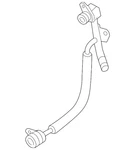 Genuine Volkswagen Engine Coolant Hose 06K-121-497-AQ New. Price: $126.78.