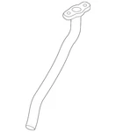 Genuine Mazda Turbocharger Oil Line PY8V-14-260 New. Price: $60.82.