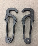 Ram Tow Hooks 55398935AA, & L, New. Price: $120.00.