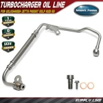 Supply (upper) Turbocharger Oil Line For Volkswagen Jetta Passat Golf Audi A3 New. Price: $37.19.