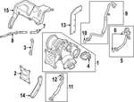 Genuine Volkswagen Oil Inlet Tube 06Q-145-778-B New. Price: $39.37.