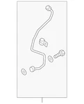Genuine Volkswagen Oil Inlet Line 04L-145-771-H New. Price: $22.46.