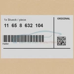 Genuine Bmw 11658632104 - Bracket Neu. Price: $57.01.