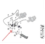 Bmw M5 F10 Turbocharger Vacuum Control Tube 11657845447 Nuovo. Price: $194.20.