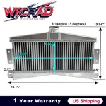 25'' Twin Turbo TRTTC9 Aluminum Intercooler 1300HP For Camaro Corvette Vipers New. Price: $675.00.