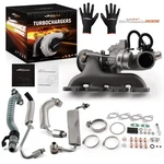 Turbocharger & Oil Line For Chevrolet Cruze Ltz Sedan 4-DOOR 1.4L 2011-15 New. Price: $279.99.