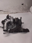 2009-2014 Volkswagen Tiguan 2.0L Exhaust Manifold With Turbocharger Used. Price: $149.84.