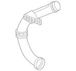 Genuine Nissan Inter-cooler Pipe 14460-6SY0B New. Price: $127.83.