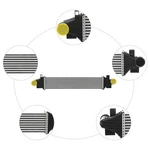 Intercooler LX6Z6K775B 2020 - 2023 Ford Escape L3 1.5L New. Price: $70.31.
