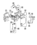 Genuine Mopar Engine Turbocharger Kit 68570195AE New. Price: $501.40.