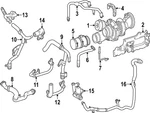 Genuine Mercedes-benz Clean Air Line 177-090-68-03 New. Price: $105.30.