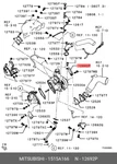 Genuine Oe Brackett/c 1515A166 For Mitsubishi 1515-A166 Neu. Price: $19.12.