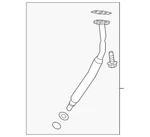 Genuine Gm Turbocharger Oil Return Hose 12626643 New. Price: $149.27.