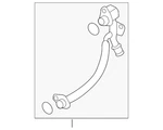 Genuine Volkswagen Turbocharger Coolant Line 06K-121-497-BD New. Price: $94.81.