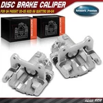 Pair Rear Brake Calipers W/ Bracket For Vw Passat 00-05 Audi A6 Quattro 98-04 New. Price: $118.19.