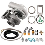 Billet GT3582 A/r .70 V-band 600+HP Turbocharger+oil Return Feed Line New. Price: $183.55.