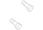 Genuine Ford Turbocharger Oil Line Bolt AG9Z-00812-A New. Price: $27.20.
