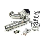 For Tial 44MM V-band External Turbo Wastegate 14PSI+ELBOW Inlet Outlet Pipe Tube New. Price: $154.99.