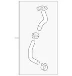 Genuine Hyundai Oil Feed Tube 28245-2C600 New. Price: $73.37.