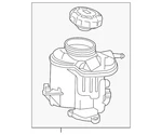 Genuine Mercedes-benz Expansion Reservoir 133-200-02-85 New. Price: $78.74.