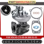 Turbocharger For Volvo C70 1999-2002 S60 2001-2002 S70 V70 TD04HL-13T-8 New. Price: $194.18.