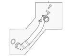 Genuine Ford Inter-cooler Hose ML3Z-6F073-C New. Price: $300.36.